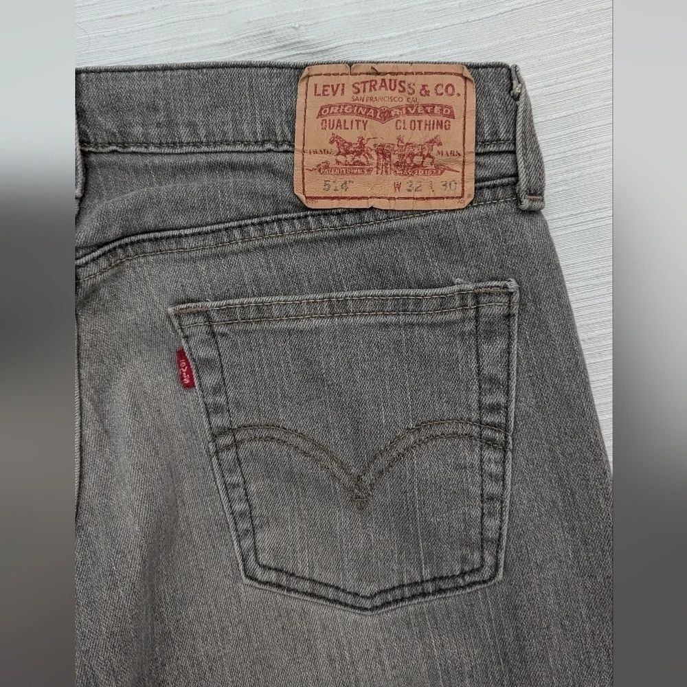 Levi’s 514 Man's Slim Straight Jeans Size W32 L30